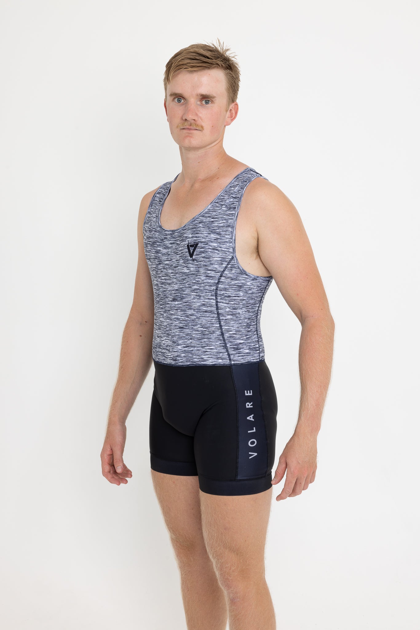 Grey Marle Mens Performance Rowing Unisuit – Volare Sports