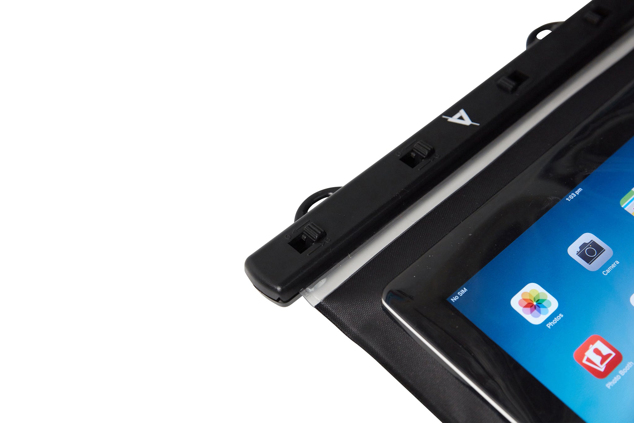 Waterproof Tablet Case Black