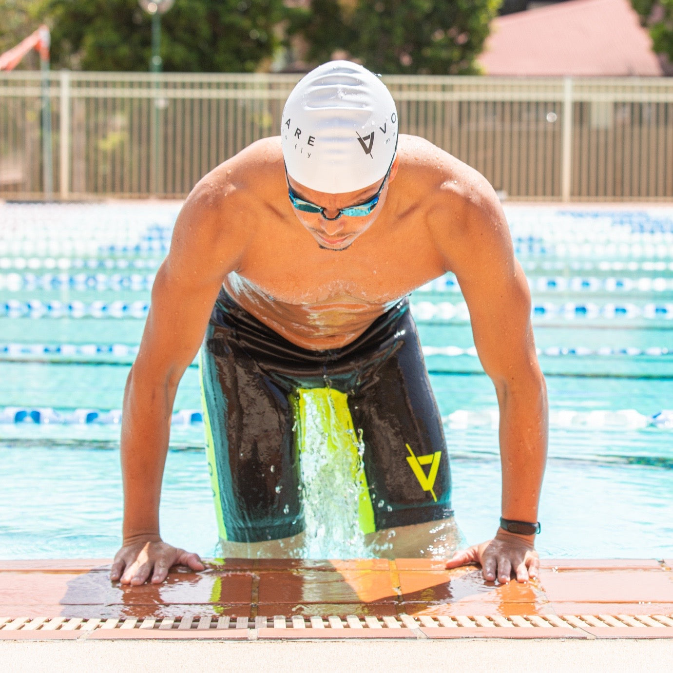 Neoprene swimming shorts on sale