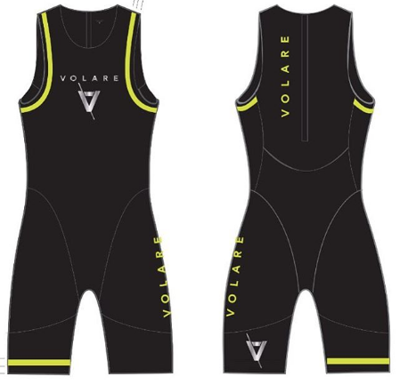 Triathlon Swim Skin Volare Mens 