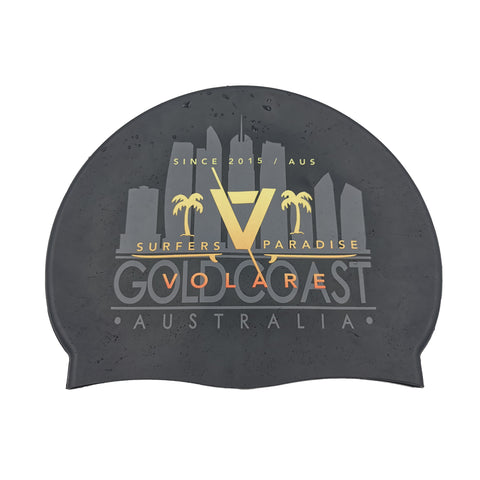 Surfers Paradise Silicone Swim Cap