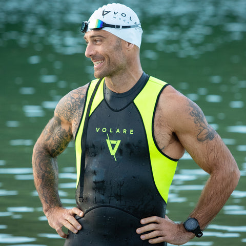 Outlet V1 Sleeveless Mens Triathlon Wetsuit