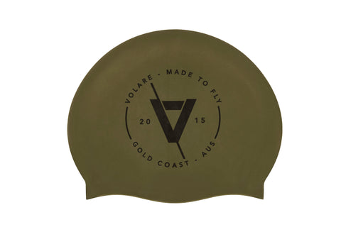 Military Stamp Silicone Swim Cap