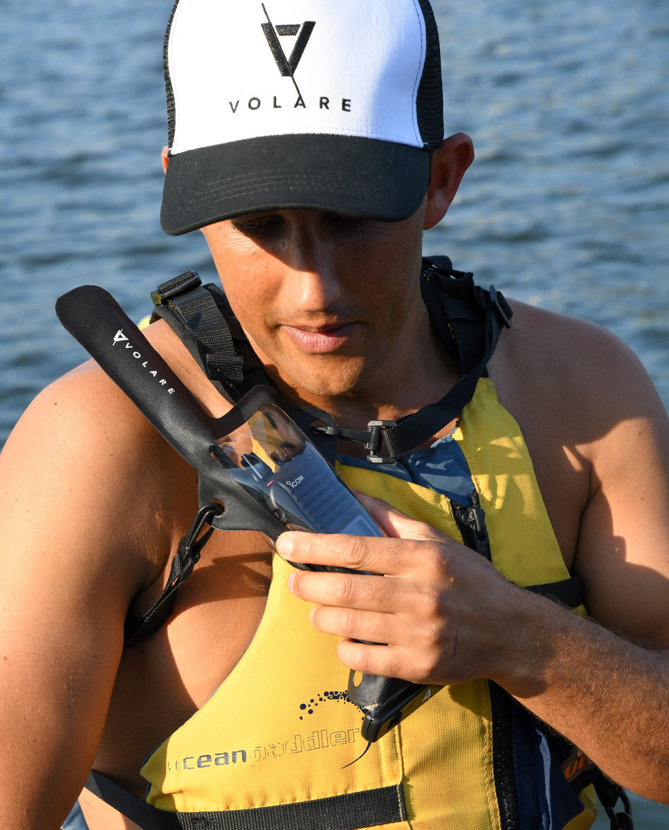 Volare Trucker Cap - Black and White