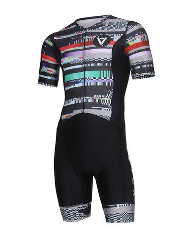 Volare Mens No TV Sleeved Aero Tri Suit
