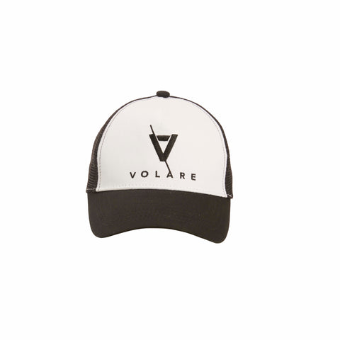 Volare Trucker Cap - Black and White