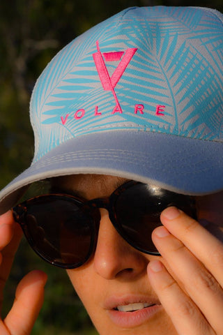 Volare Trucker Cap - Blue Palms