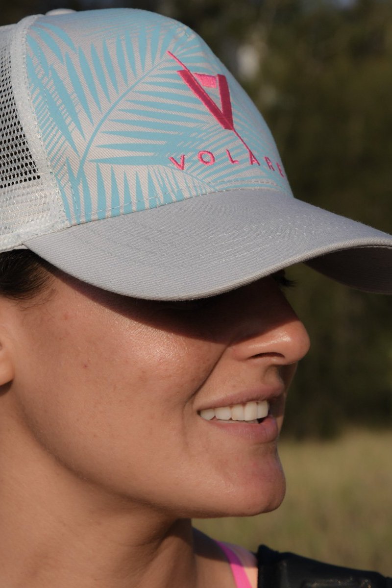 Volare Trucker Cap - Blue Palms